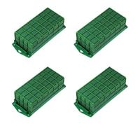 Jushenpoer 4 Pièces Support de Fleur de Cage en Mousse Florale avec Mousse Florale pour Bol de Cage de Fleurs pour L'Arrangement Floral de Pièce Maîtresse de Table