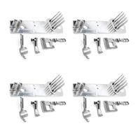Jushenpoer 4 Set Machine à Coudre Fixation Aiguille Vis à Plaque Fixation ComplèTe Fixation PièCes pour 335 BG335 Outils de Couture Accessoire