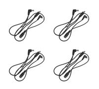 Jushenpoer 4X CâBle de Harnais de ChaîNe de Marguerite D'ÉLectrode de 3 ManièRes de Cuivre pour des Effets de Guitare Adaptateur D'Alimentation SéParateur