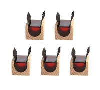 Jushenpoer 5 PièCe RéSine de Haute Pureté pour Colophane une Faible Teneur en PoussièRe pour Violon, Alto, Violoncelle, Orchestre une Cordes, Instruments de Musique, Accessoires