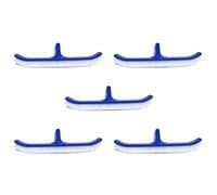 Jushenpoer 5pièces 18 Pouces Bleu Piscine Brosse PoignéE Brosse Propre Brosse Piscine Mur Brosse Outils de Nettoyage de Nettoyage ÉQuipement de Nettoyage