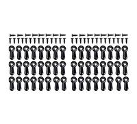 Jushenpoer Ensemble de Fixations à Bouton Tournant pour Cadre Photo, 200 PCS Clips de Support pour Cadre Photo Clips de Quincaillerie pour Cadre Photo