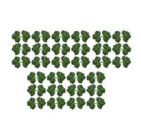Jushenpoer Fausses Feuilles Artificielles pour Décorations de Roses - 180 Feuilles de Fleurs de Roses en Soie avec des Tiges Flexibles de Vignes Réalistes