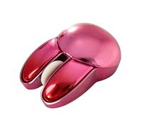 JUSHZ Souris sans Fil Ergonomique Bluetooth Silencieuse Gaming Défilement Tactile Portable Optique pour Femme Adapté Aux Ordinateurs Portables De Bureau (9.4x6.2x3.6cm,Pink 1)