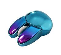 JUSHZ Souris sans Fil Ergonomique Bluetooth Silencieuse Gaming Défilement Tactile Portable Optique pour Femme Adapté Aux Ordinateurs Portables De Bureau (9.4x6.2x3.6cm,Blue)