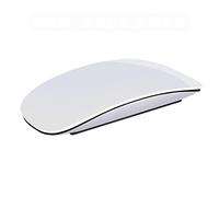JUSHZ Souris sans Fil Ergonomique Gamer Bluetooth Gaming Silencieuse Type-c Rechargeable Photoélectrique Molette Tactile (113.8X57.2X21.6mm,White)
