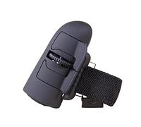 JUSHZ Souris sans Fil Ergonomique Gamer Filaire Annulaire Souris Optique 2.4G Mode Petite Réception USB (60x30x30MM,Black)