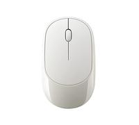 JUSHZ Souris sans Fil Ergonomique Gamer Silencieuse Gaming Ergonomie Rouleau à Quatre Voies 2.4G Photoélectrique Rechargeable (108x59x23mm,White)