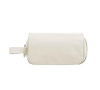 JUSHZ Trousse Scolaire Fille Trousse Compartiments Scolaire Garcon Double Compartiment Collège Plumier Noire Grande Capacité Multicouche pour Les étudiants Fermeture éclair (White,20x6x10cm)