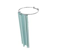 JUSKAQZYI Cabine d'essayage Mobile Cabine d'essayage Murale en métal en Forme de O, vestiaire Portable adapté aux magasins de vêtements, Bureaux, magasins Cabine d'essayage(Blauw,30 * 70cm)