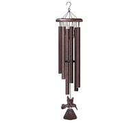 JUSKAQZYI Carillons à Vent Carillons éoliens de sympathie avec Colibri Spinner Carillons éoliens commémoratifs for la Perte d'un être Cher Cadeaux de deuil idéaux de Premier Ordre carillons