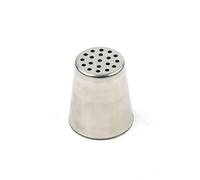 JUSKAQZYI Grande Douille à Douille en Herbe, Ouverture Ronde en Acier Inoxydable, for décoration de gâteaux, Cupcakes, Biscuits, avec livret et Livre électronique