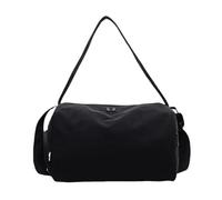 JUSKAQZYI Sac de sport avec compartiment à chaussures et sac de sport d'entraînement à poche humide for yoga, pilates, natation, danse(Svart)