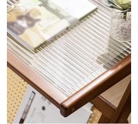 JUSKAQZYI Table de Salon Table Basse en Verre Changhong, Table d'appoint Minimaliste, idéale for Un Bureau, Un Salon, Une Chambre à Coucher ou Un Bureau, Trois Couleurs au Choix Ronde(Original,100CM)