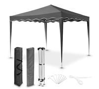 Pavillon pliable Vivara 3x3 m Gris