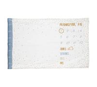 JUSNOVA Couverture âge étape bébé - Bleu