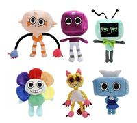 JUSONGKWCP 6 World for Dandys Jouet en Peluche, Poupée Dandys Figurine, 28-35cm Party Decor Plush, Cartoon Dandys Worlds Merch