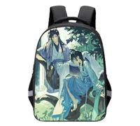 JUSONGKWCP Sac À Dos Les Carnets de l'Apothicaire | Sac À Dos en Nylon Imperméable Et Élégant | Primaire, Secondaire Et Universitaire Backpack (Noir-5)