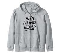 Jusqu'à ce Que Tous en aient Entendu Parler Sweat à Capuche