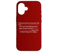 Jusqu'à ce Que tu Rencontres Dieu (Jean 20) Coque pour iPhone 16