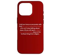 Jusqu'à ce Que tu Rencontres Dieu (Jean 20) Coque pour iPhone 16 Pro