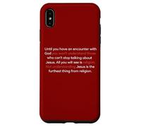 Jusqu'à ce Que tu Rencontres Dieu (Jean 20) Coque pour iPhone XS Max