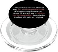 Jusqu'à ce Que tu Rencontres Dieu (Jean 20) PopSockets PopGrip pour MagSafe