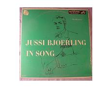 Jussi Bjoerling With Frederick Schanwecker On Piano Near Mint Mono Lp - Jussi Bjoerling In Song - RCA Victor Red Seal Records - 1970s Reprint