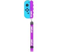 Subsonic - Grip & Strap pack officiel Just Dance 2019 - Poignées ergonomiques de confort avec dragonnes pour manette Nintendo Switch JoyCon - Bleu et violet