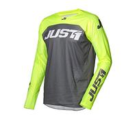Just 1 Helmets J-FORCE Terra Dark Grey - Fluo Yellow - TG XS