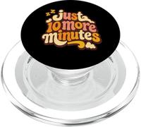 Just 10 More Minutes Night Owl Chemise de Nuit Sleepyheads PopSockets PopGrip pour MagSafe