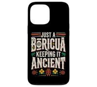 Just A Boricua Keeping It Ancient Porto Rico Taino Coque pour iPhone 13 Pro Max