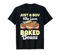 Just A Boy Who Loves Baked Beans Amoureux de fèves au lard en conserve T-Shirt