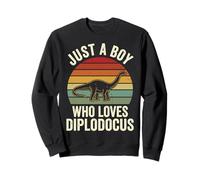 Just A Boy Who Loves Diplodocus Sweatshirt