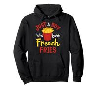 Just A Boy Who Loves French Fries Frites Pommes de Terre Sweat à Capuche