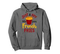 Just A Boy Who Loves French Fries Frites Pommes de Terre Sweat à Capuche