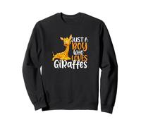 Just a Boy Who Loves Girafes Sweatshirt