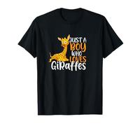 Just a Boy Who Loves Girafes T-Shirt