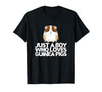 Just A Boy Who Loves Guinea Cochons d'Inde T-Shirt