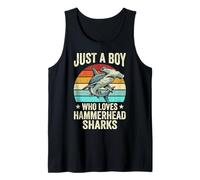 Just A Boy Who Loves Hammerhead Sharks Débardeur