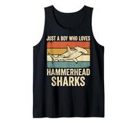 Just A Boy Who Loves Hammerhead Sharks Débardeur