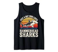 Just A Boy Who Loves Hammerhead Sharks Débardeur
