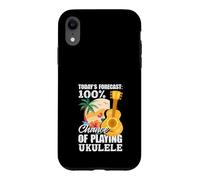 Just A Boy Who Loves His Ukulélé Musicien Hawaïen Coque pour iPhone XR