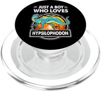 Just A Boy Who Loves Hypsilophodon Dinosaur Prehistoric PopSockets PopGrip pour MagSafe