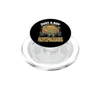 Just A Boy Who Loves Pachycephalosaurus Enfant PopSockets PopGrip pour MagSafe