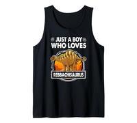 Just A Boy Who Loves Rebbachisaurus Dinosaur Prehistoric Débardeur
