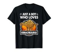 Just A Boy Who Loves Rebbachisaurus Dinosaur Prehistoric T-Shirt