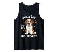 Just A Boy Who Loves Saint Bernard Débardeur
