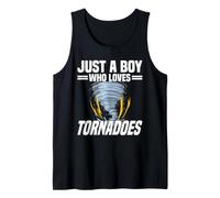 Just A Boy Who Loves Tornadoes - Tornado Cyclone Storm Débardeur