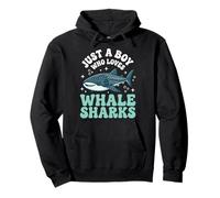 Just A Boy Who Loves Whale Sharks Sweat à Capuche